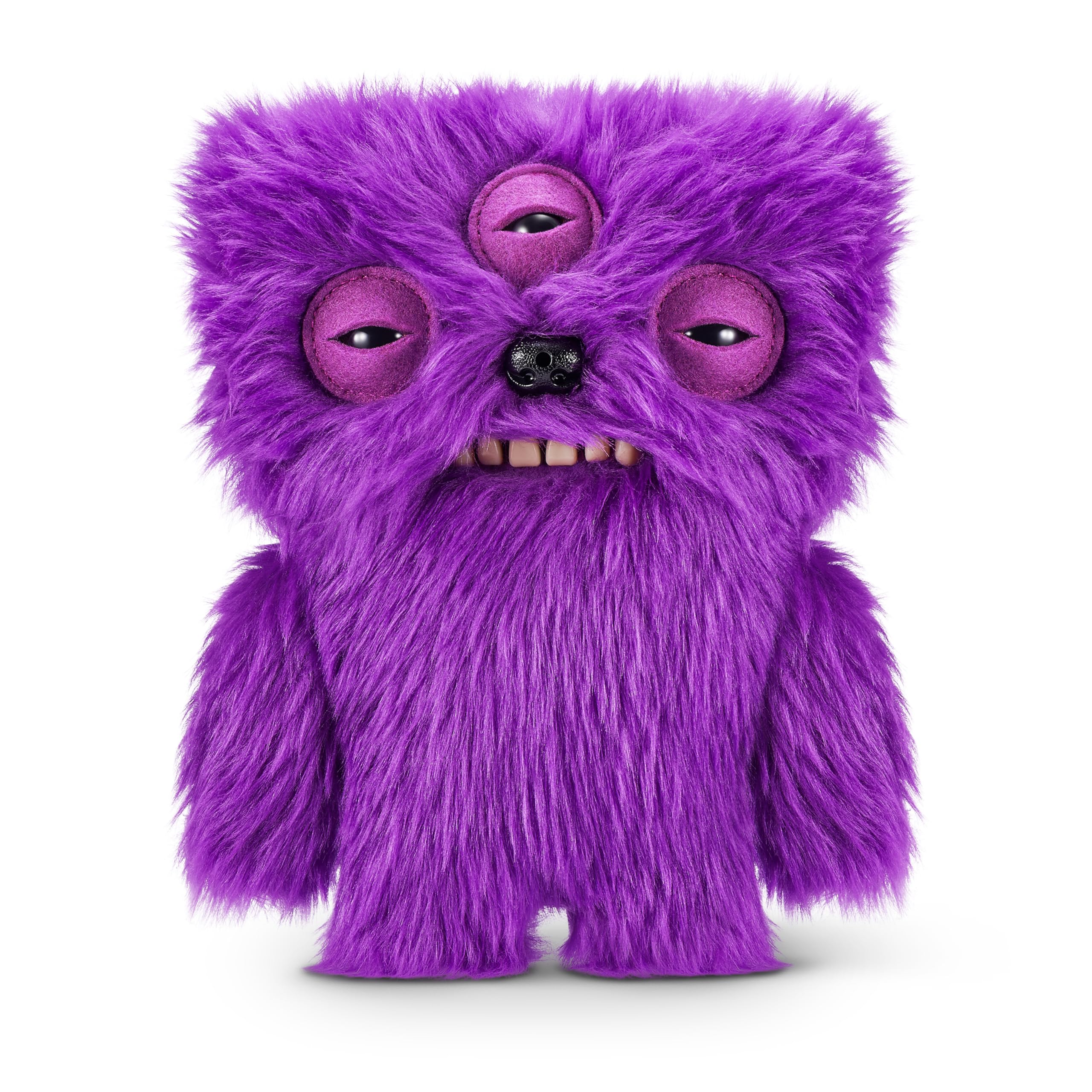 Fuggler Fart Face 9-inch by ZURU, Funny Ugly Monster Plush Toy, Soft Doll Plushies for Kids and Adults (Alien)