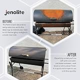 Jenolite Heat Resistant Matt Black Paint 500ml 650C Multi-Surface BBQ Stoves view 5