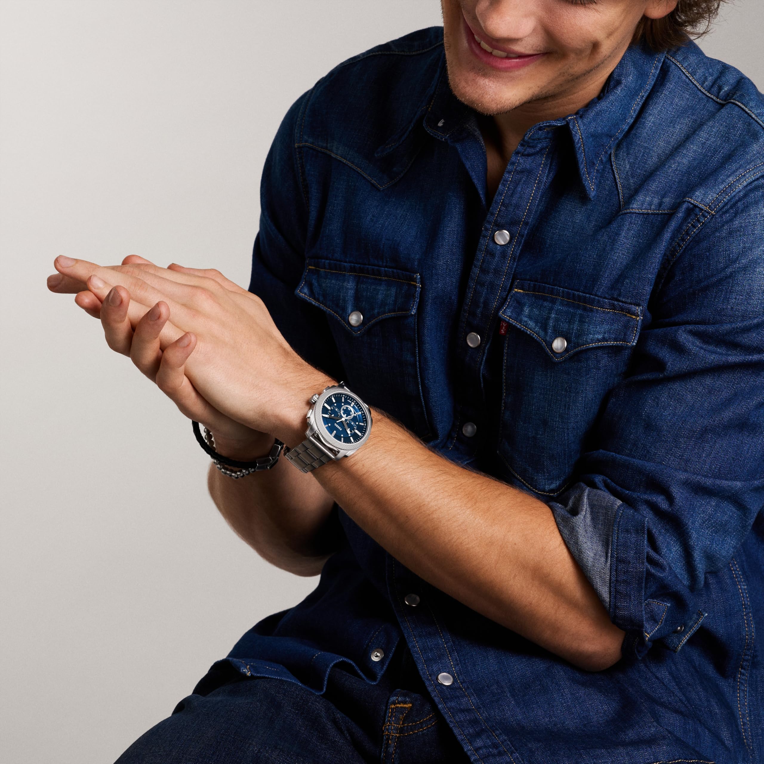 Fossil Men's Machine Chronograph Stainless Steel Watch