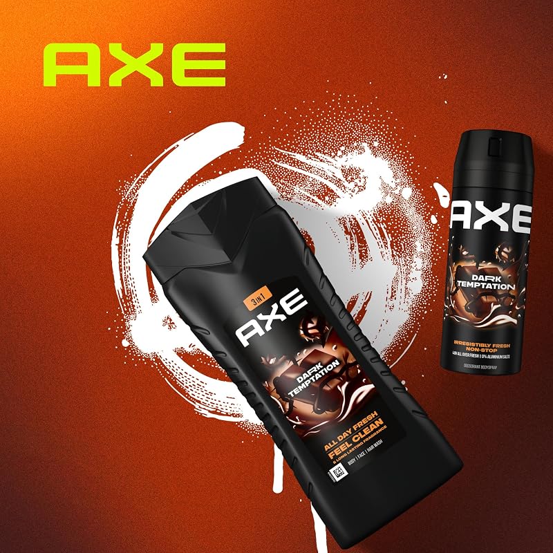 3-in-1 Duschgel & Shampoo Dark Temptation XL x 400 ml
