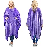 Catalonia Wearable Blanket Poncho for Adult, Super Soft Comfort TV Throw Blanket Cape for Women and Men