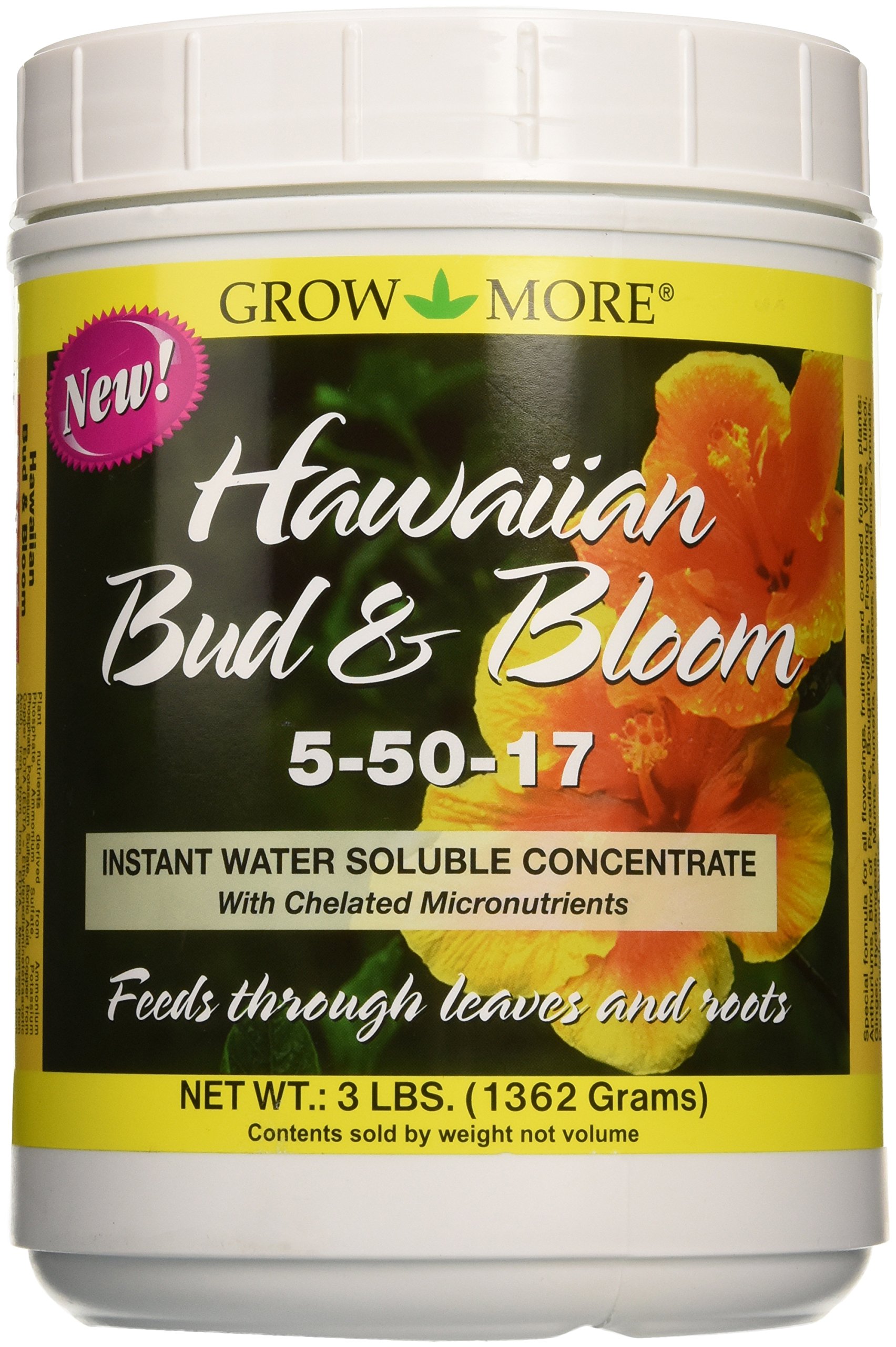 Grow More 7510 Hawaiian Bud and Bloom 55017, 3Pound Buy Online in Isle of Man at isleofman