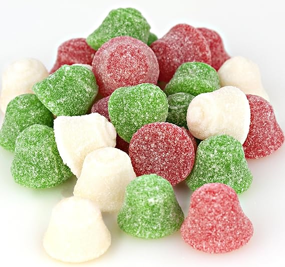 Amazon.com : Christmas Jelly Bells Candy, Bulk 1.2 Lb. Bag : Grocery