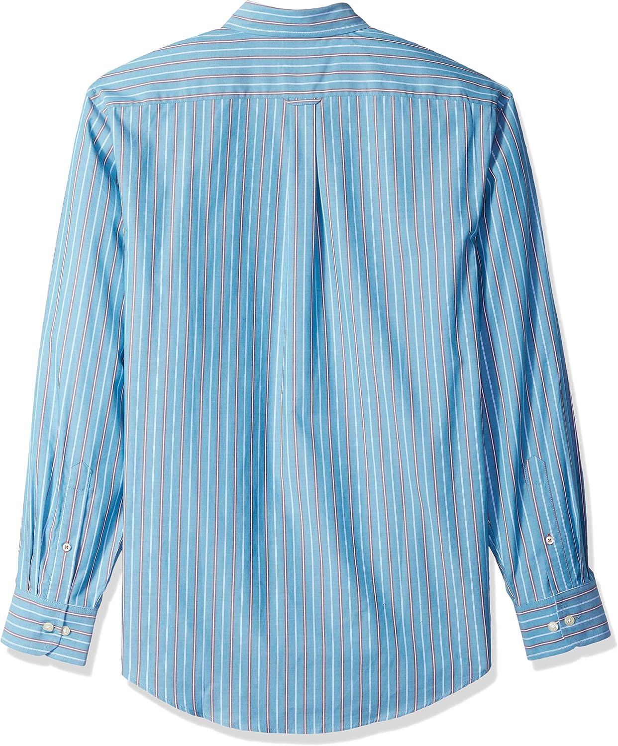 IZOD Men's Button Down Long Sleeve Stretch Performance Stripe Shirt at  Men’s Clothing store