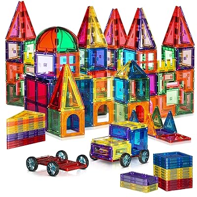 Buy 120 PCS 3D Magnetic Blocks Magnetic 