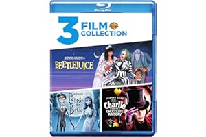 Beetlejuice / Charlie and the Chocolate Factory / Tim Burton's Corpse Bride (Triple Feature) [Blu-ray]