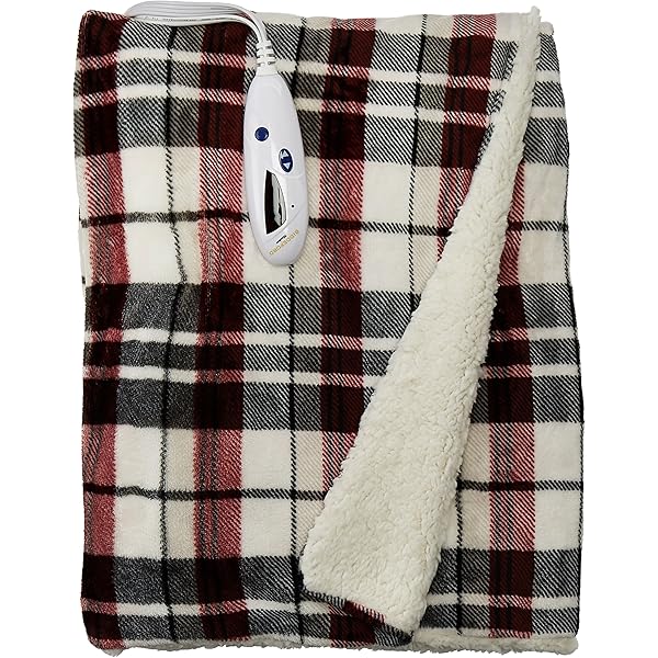 cheapest Biddeford Blanket Sherpa Velour Heated Home