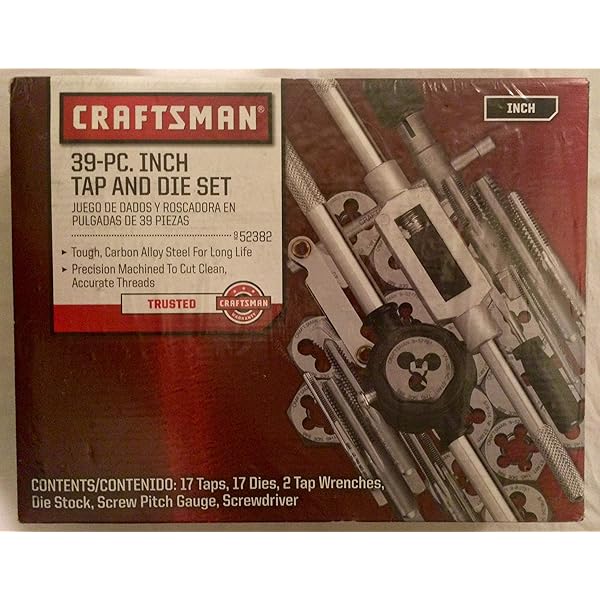 Craftsman 23 pc. Professional Tap and Die Set 純正新販売 Craftsman Piece