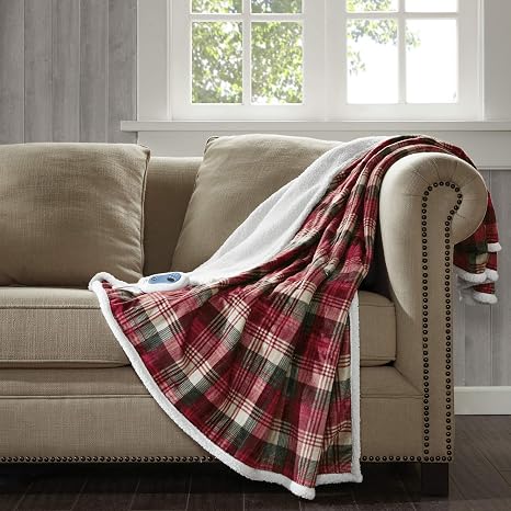 Madison Park Heated Blanket Blinking Outlet - www.railwaytech-indonesia.com  1696282813
