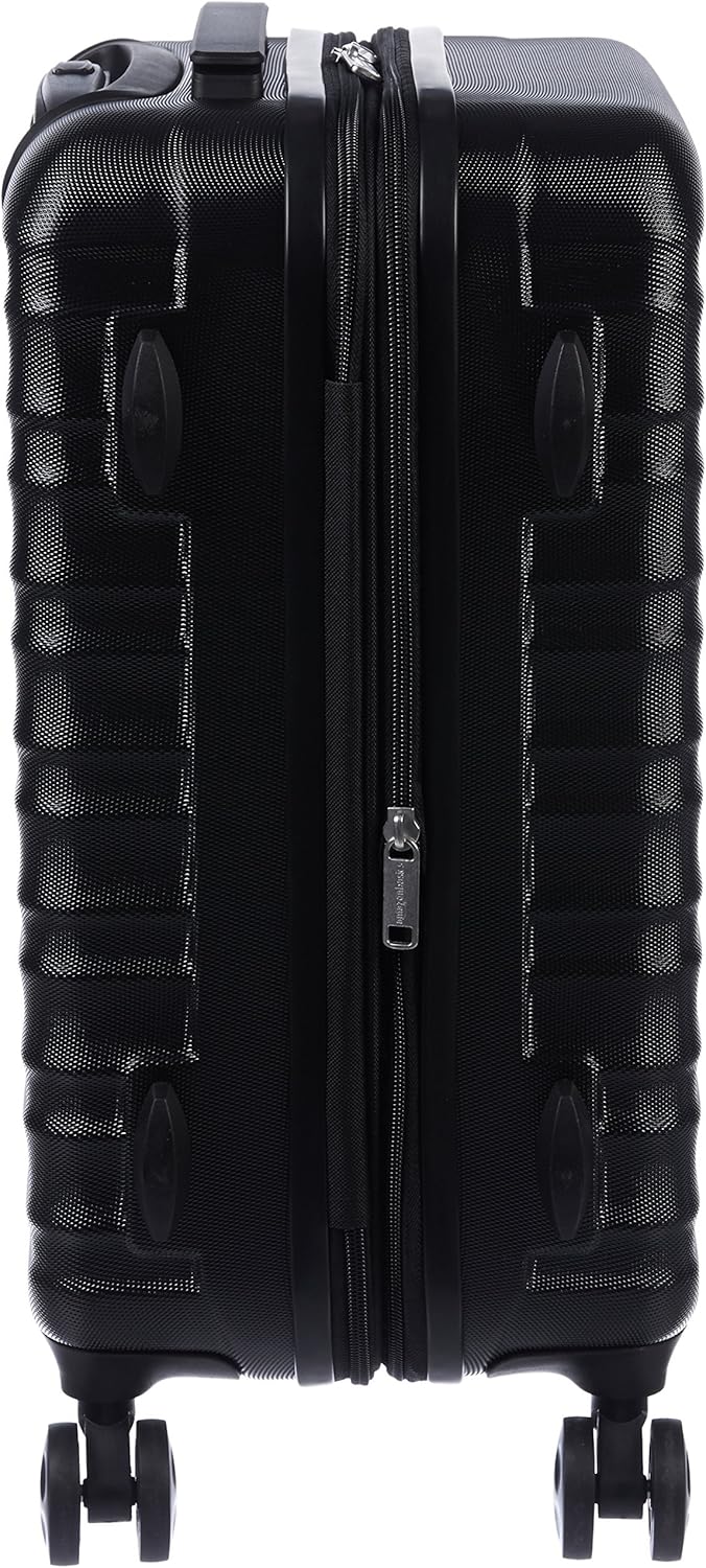 Amazon Basics Hardside Luggage 20″ Cabin Size, Black BigaMart