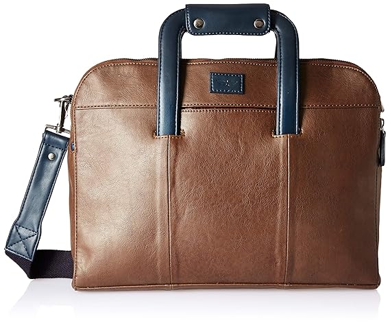 Park Avenue 15 Ltrs Dark Brown Casual Backpack (PZCX00064-O7_STD_Poly Urathane)