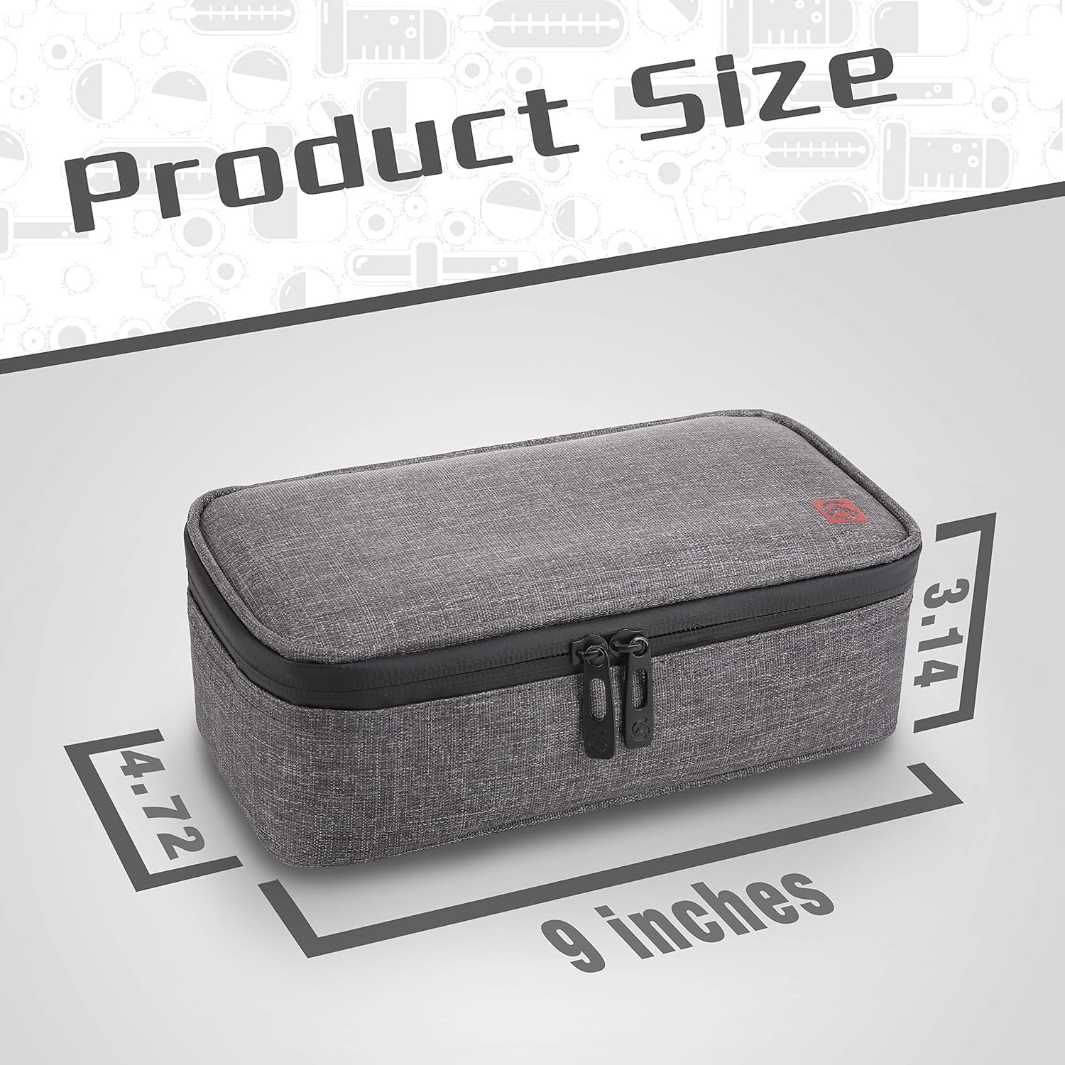 ALLCAMP Insulin Cooler Travel Bag for Diabetic Organize Medication with 4 Ice Packs (TPU): Health & Personal Care
