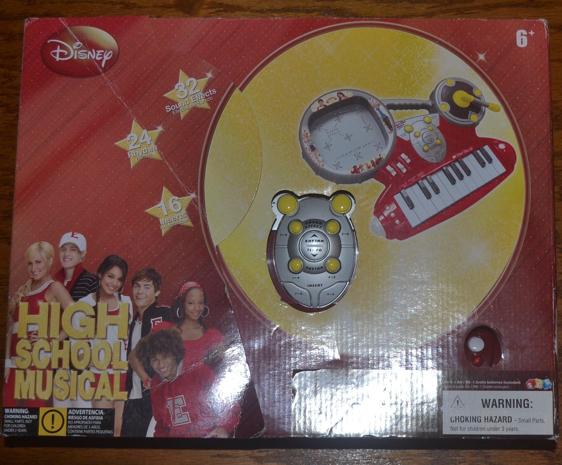 Disney High School Musical Dj Mixer Headset/microphone