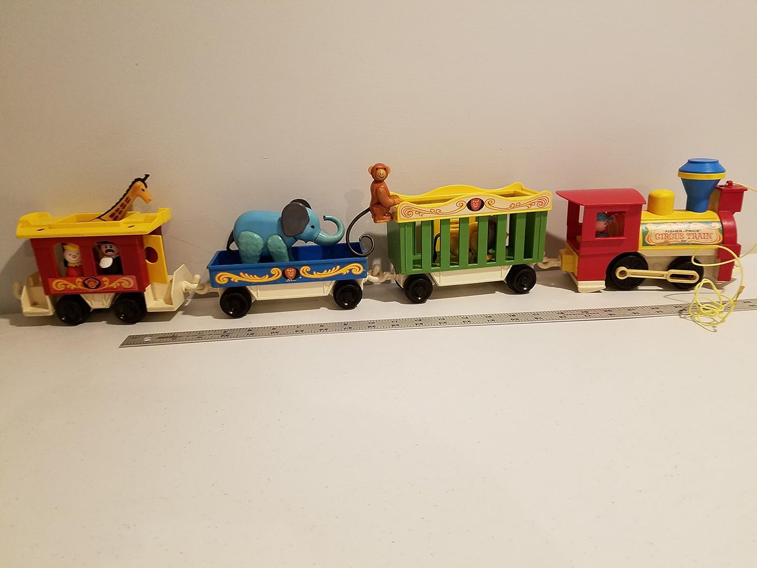 fisher price circus train 1962