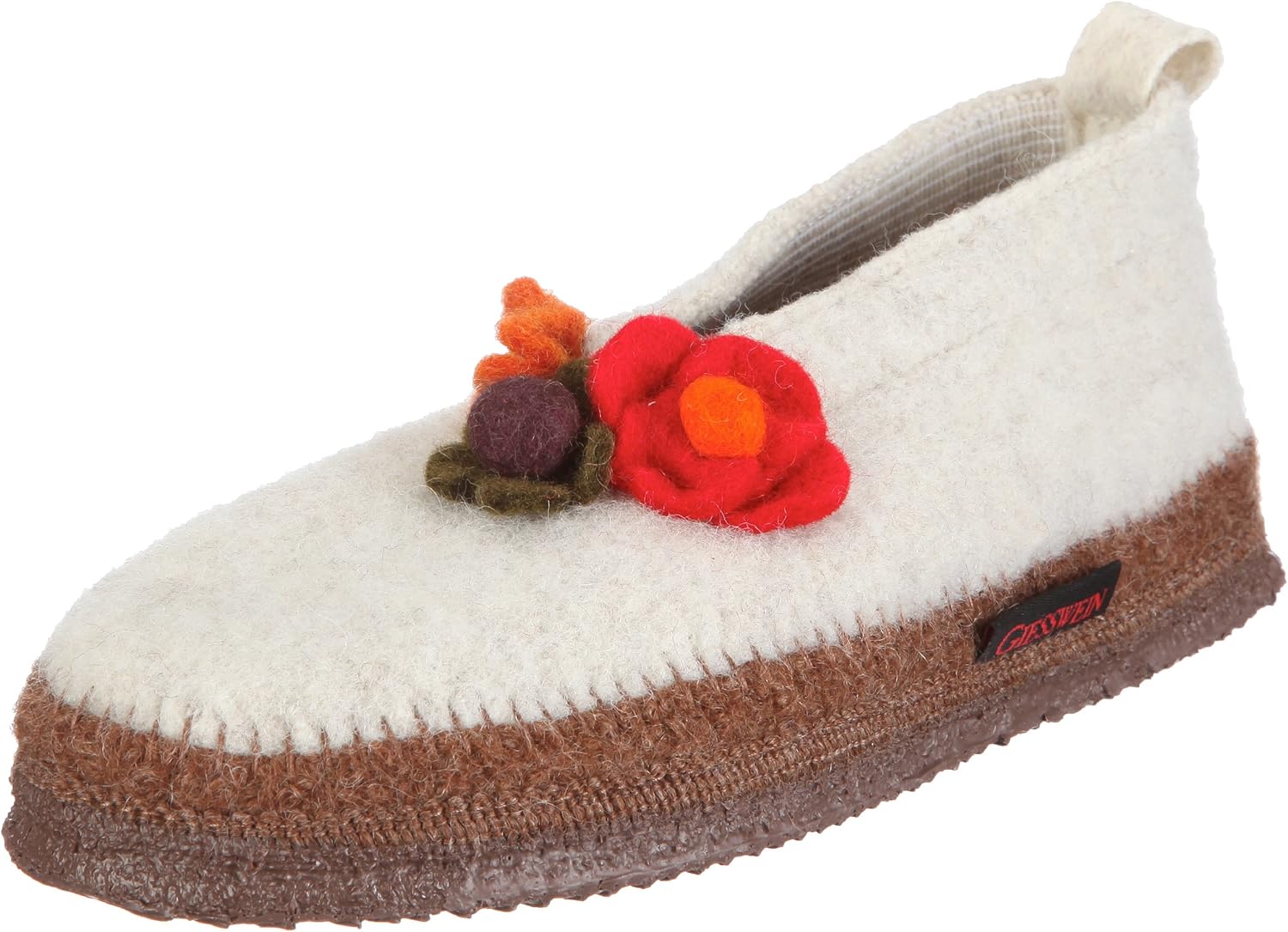 Giesswein Women's Slippers, Off White, Womens 8 Slippers