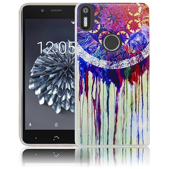 bq Aquaris X5 Plus Passend Traumfänger Handy-Hülle Silikon - staubdicht, stoßfest & leicht - Smartphone-Case