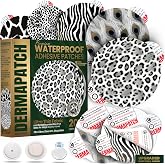 Libre 3 Sensor Covers Waterproof - 20 pcs Adhesive Patches for Libre 3, Dexcom G7, Lingo, Stelo. Easy-Peel Pull Paper, CGM Sensor Tape for 14 Days, Ultra-Thin, Durable - Animal Skins