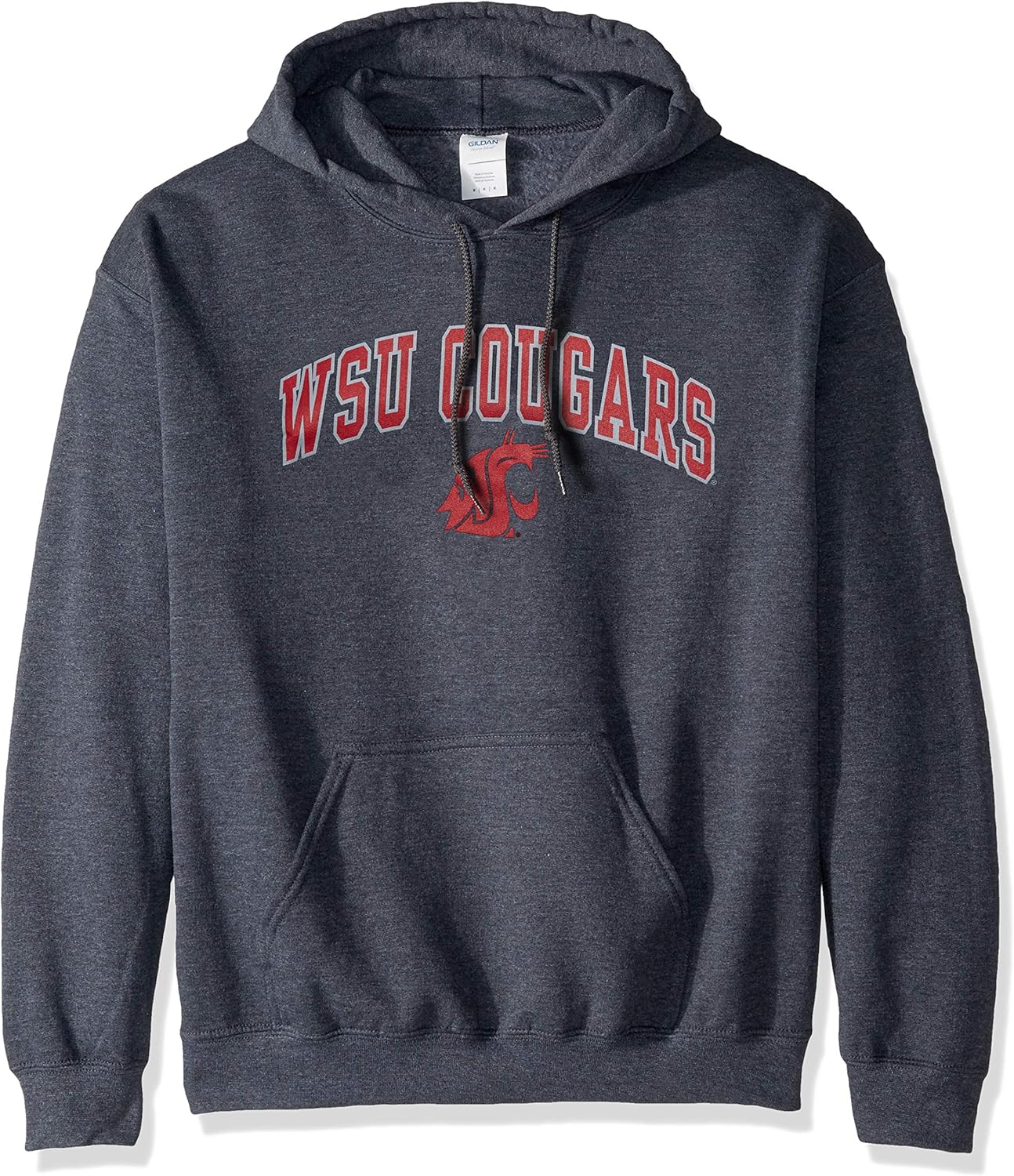 Elite Fan Shop Fan Favorite Dark Heather Arch Hoodie Sweatshirt : Clothing