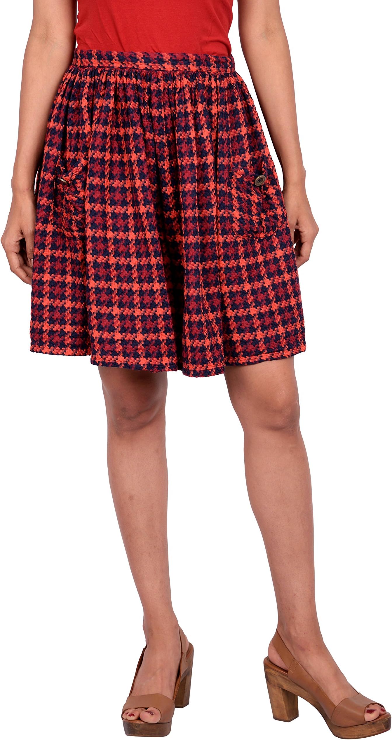 TagWithTog Women's Pleated Skirt