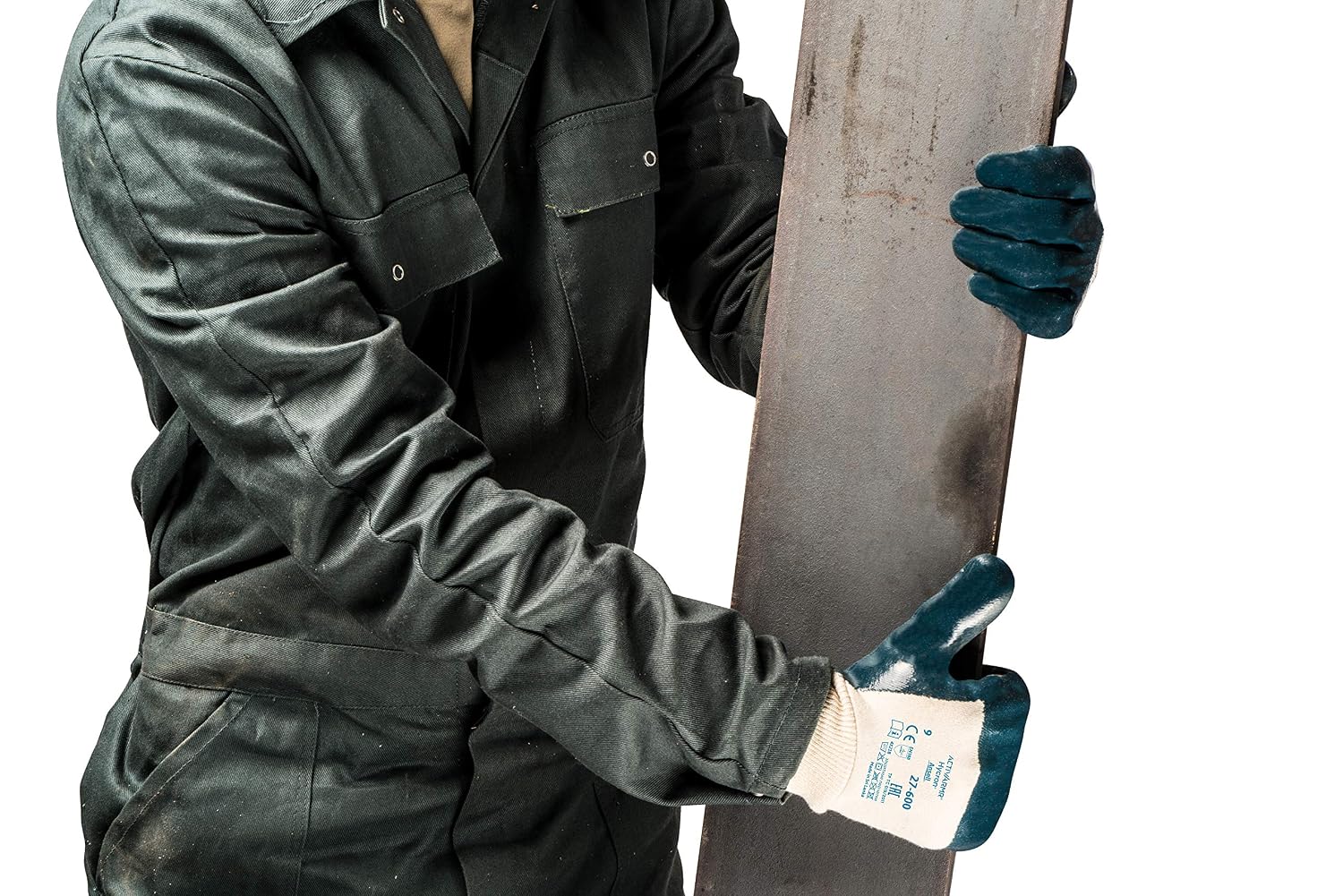 Ansell ActivArmr 27-600 Heavy Duty Work Gloves, Cut Resistant Nitrile Coating, Waterproof, Silicone Free, Industrial PPE - Image 5