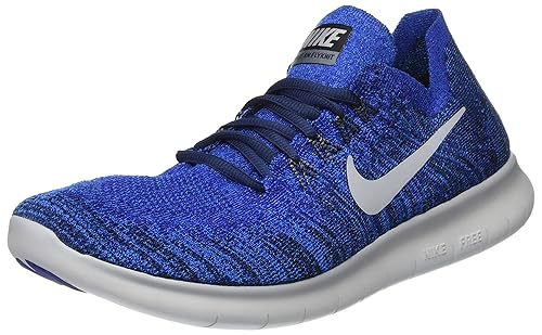 nike free rn flyknit azul