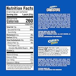 OREO Cakesters Soft Snack Cakes, 3 - 5 Count Packs