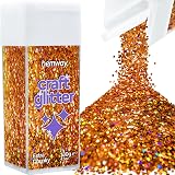 Hemway Copper Holographic Glitter Extra Chunky 130g Shaker