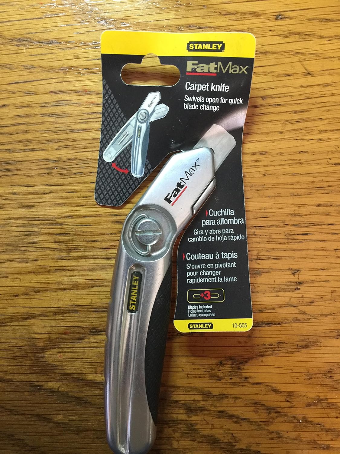 Stanley Hand Tools 10525 Contractor Grade Carpet Knife