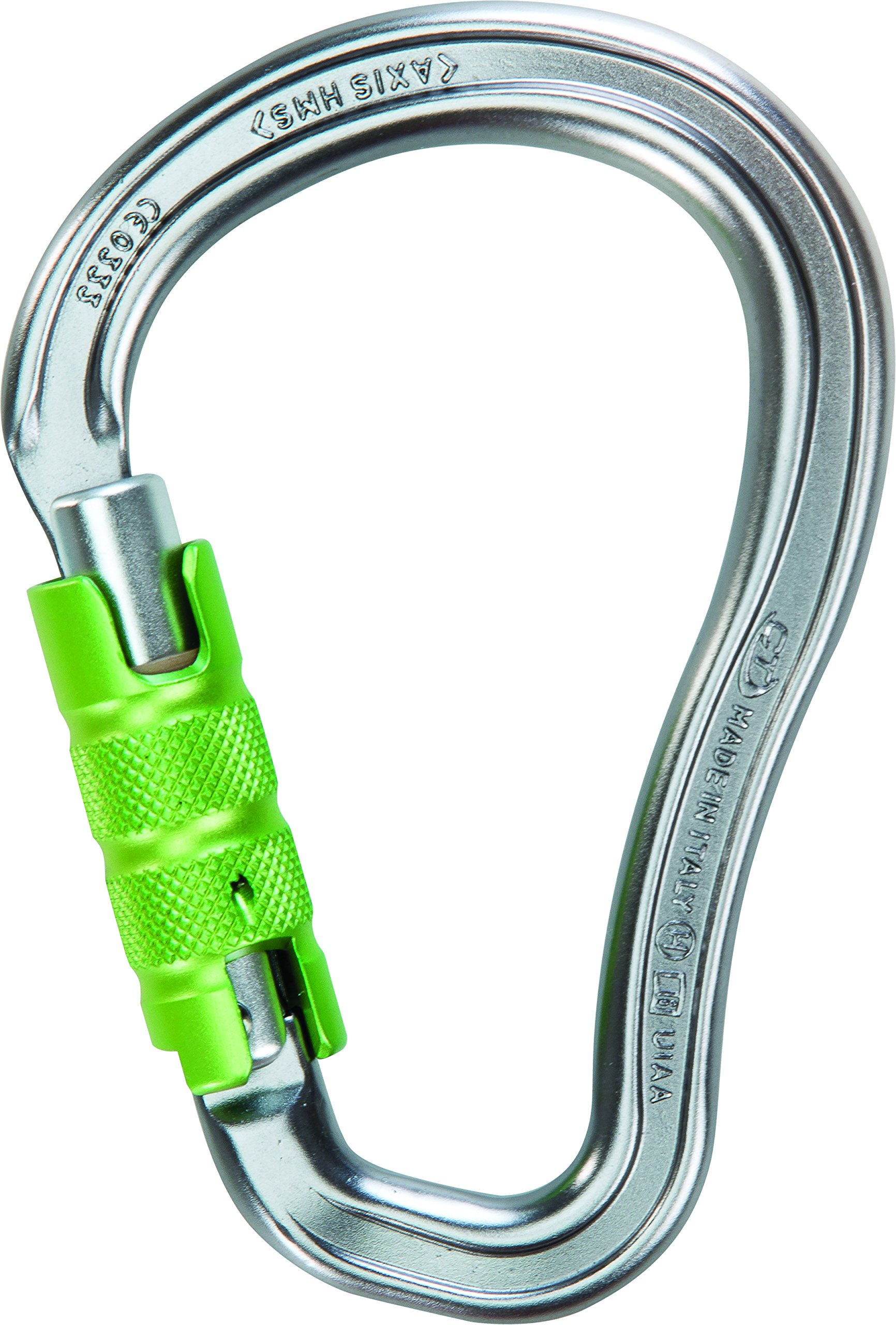 Climbing Technology Axis HMS TG carabiner with Ferrule Triplex, Grey