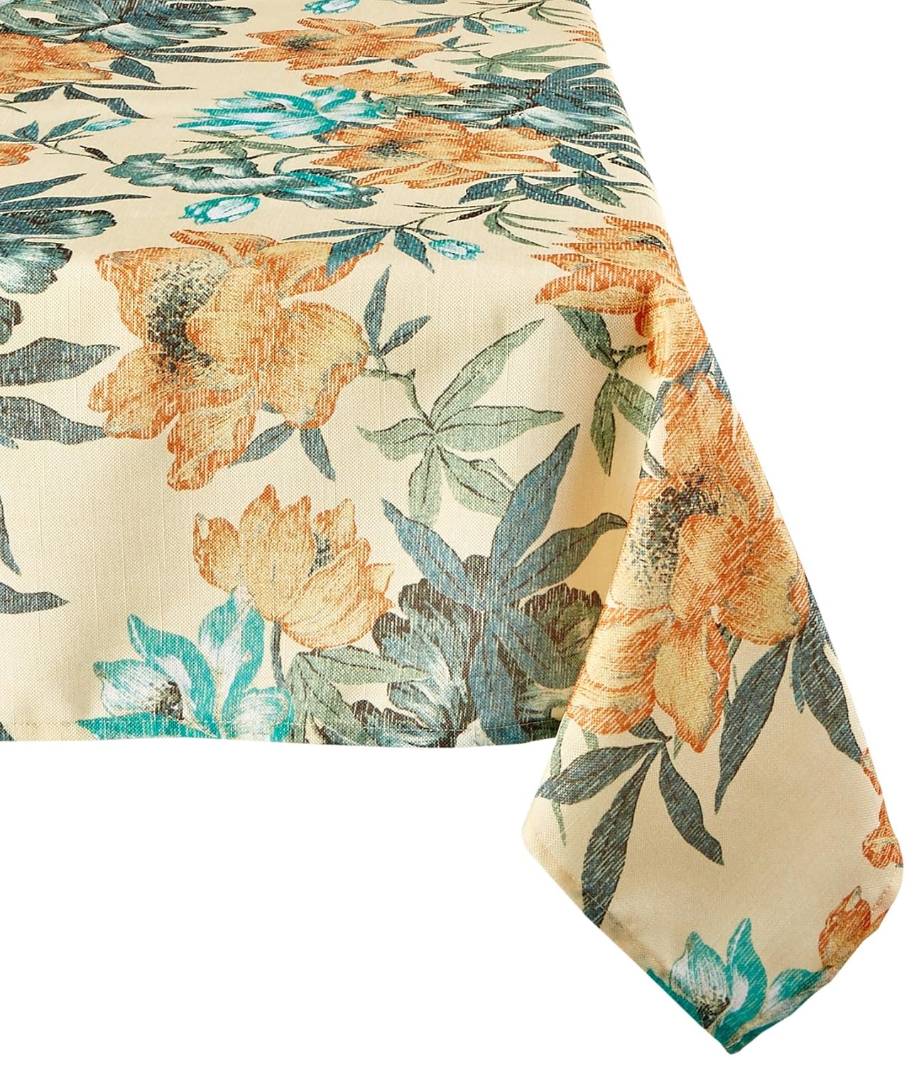 Buy Tommy Bahama Island Magnolia Oblong Rectangle Tablecloth 60 By 84 Inch Lemon Online At Low Prices In India Amazon In
