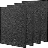 kymqlyw 4 Pieces Polyurethane Foam Sheet 15.8 x