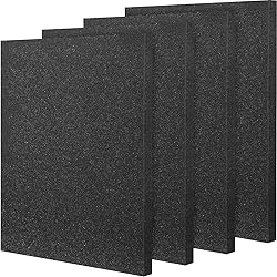 kymqlyw 4 Pieces Polyurethane Foam Sheet 15.8 x