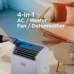BLACK+DECKER Smart Portable Air Conditioner with