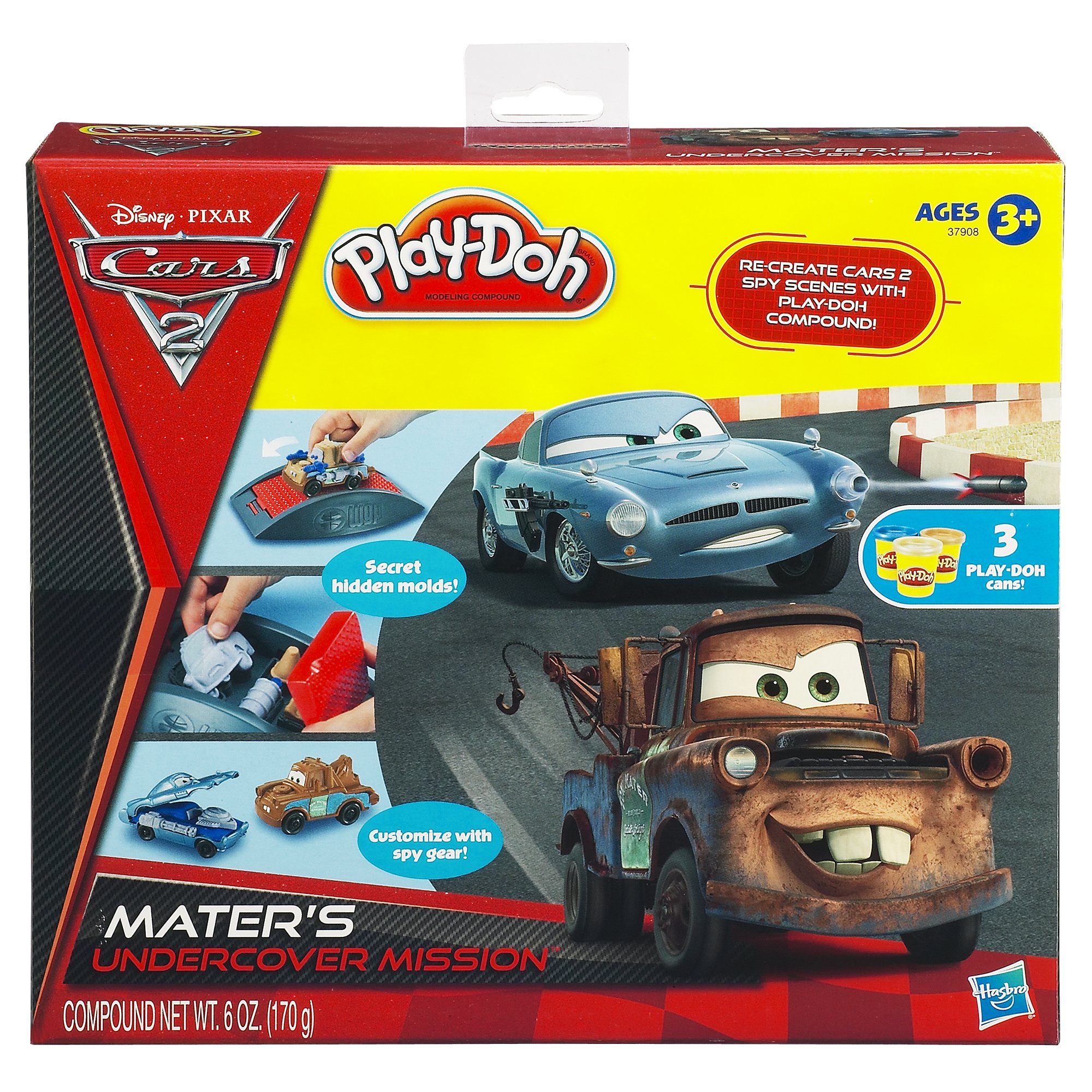 PLAY DOH Cars 2 MATER'S UNDERCOVER MISSION Set on Galleon Philippines