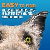 Nerf Dog 10in Atomic Flyer Green view 5