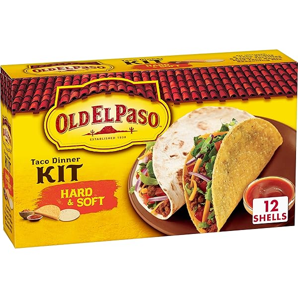 OLD EL PASO HARD AND SOFT TACO DINNER...