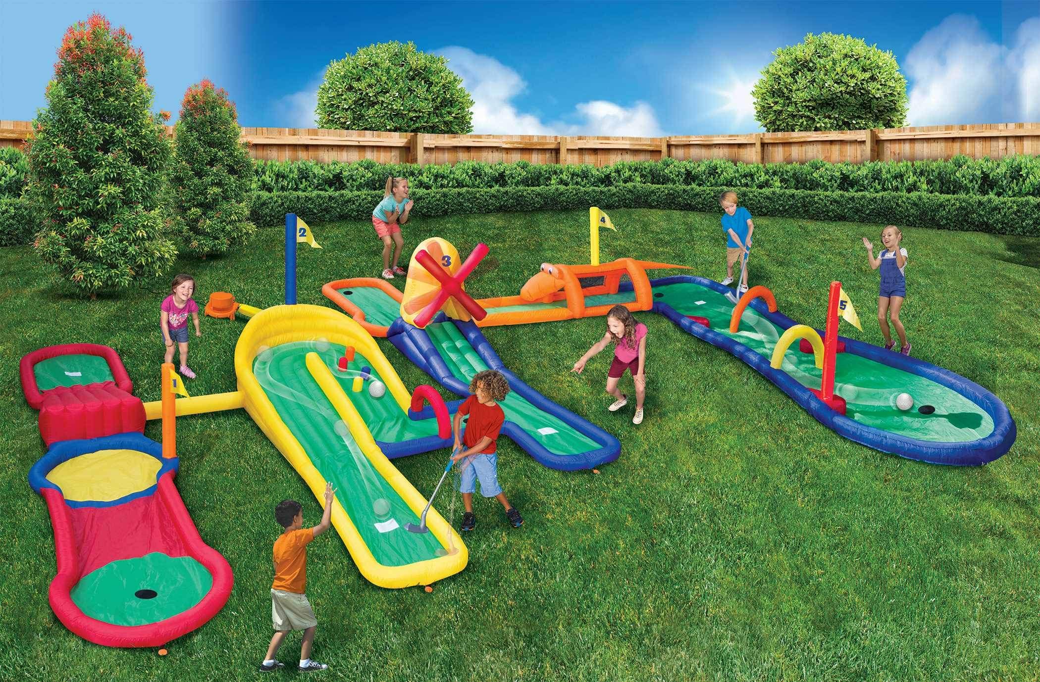 Outdoor Kids Banzai Splash And Soak Water Park Outdoor Kids Bonanza Slide  And Soak Splash Park Bonanza Slide And