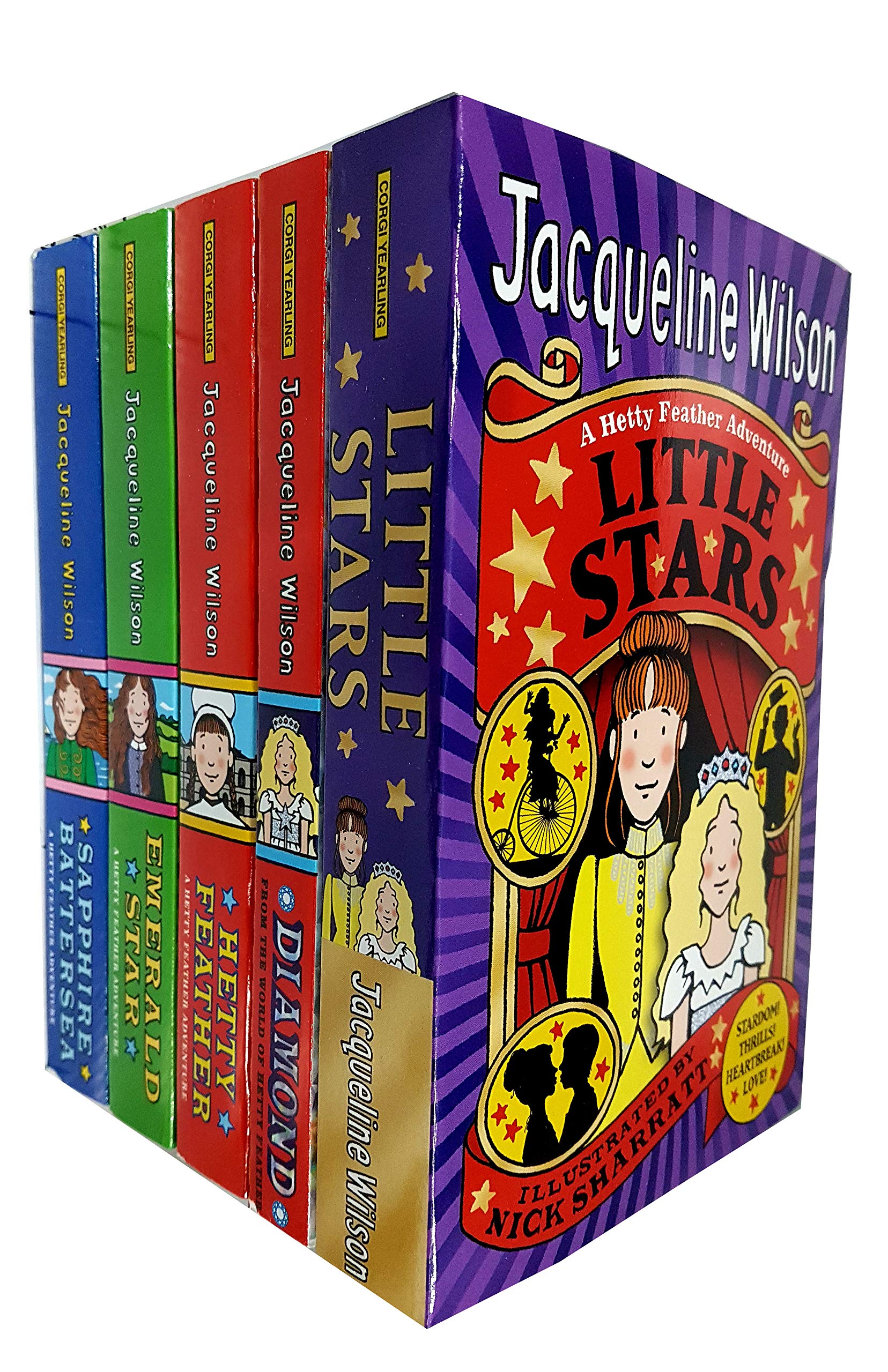 Jacqueline Wilson Hetty Feather Series Collection 5 Books Set Jacqueline Wilson 9789123814374 Amazon Com Books