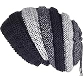 Lilax Knit Slouchy Oversized Soft Warm Winter Beanie Hat