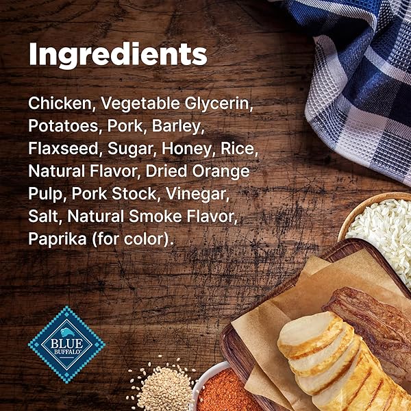 BLUE BUFFALO NUDGES HOMESTYLE NATURAL DOG TREATS, CHICKEN AND PORK, 12-OZ BAG
