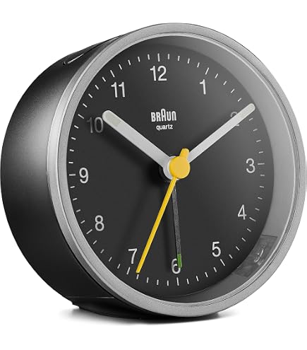 Amazon.com: Braun Classic Analogue Alarm Clock with Snooze and