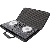 Magma CTRL Case DDJ-FLX4, DDJ-400, DDJ-SB3/SB2/RB | Semi-Rigid Polyester Exterior, 8mm Durashock Foam Interior, Egg-Foam Padding at Contact Points, Water-Rejecting Exterior