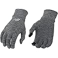 New Balance Lightweight Touchscreen Warm Running Gloves, Anti Slip Men's and Women's Cool Weather Gloves