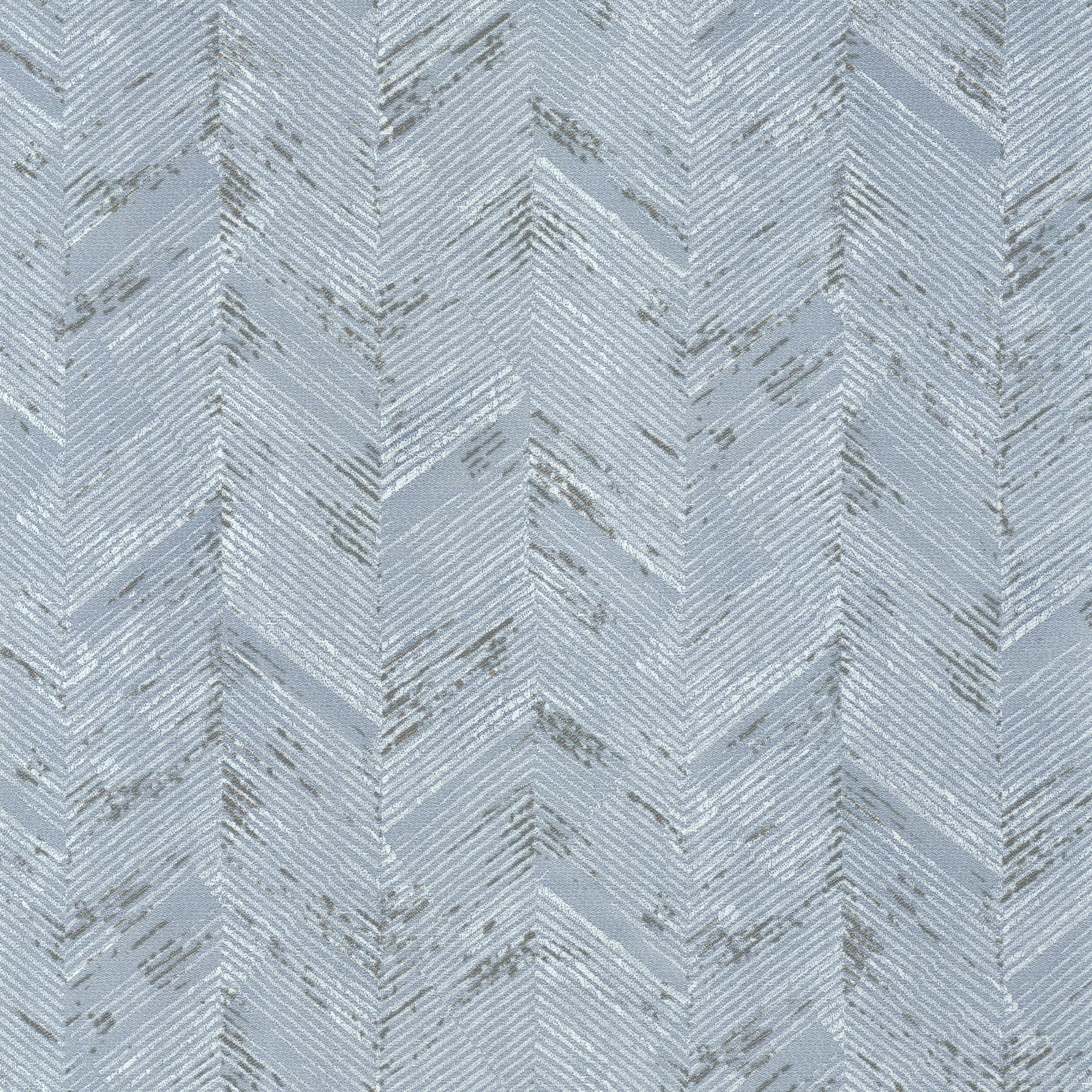 VEELIKE Boho Blue Herringbone Wallpaper Vintage Blue Chevron Geometric Wallpaper for Living Room Peel and Stick Contact Paper for Furniture Lining Paper for Drawers Bedroom Bathroom 40cm×300cm