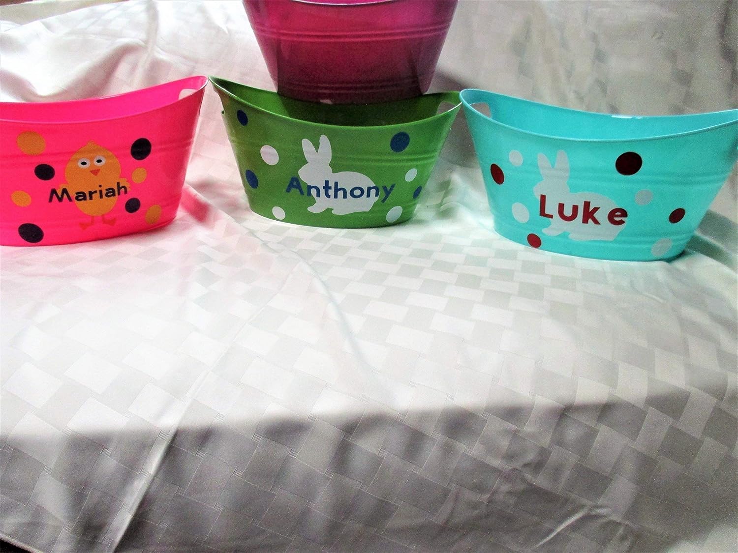 Personalized Buckets Handmade