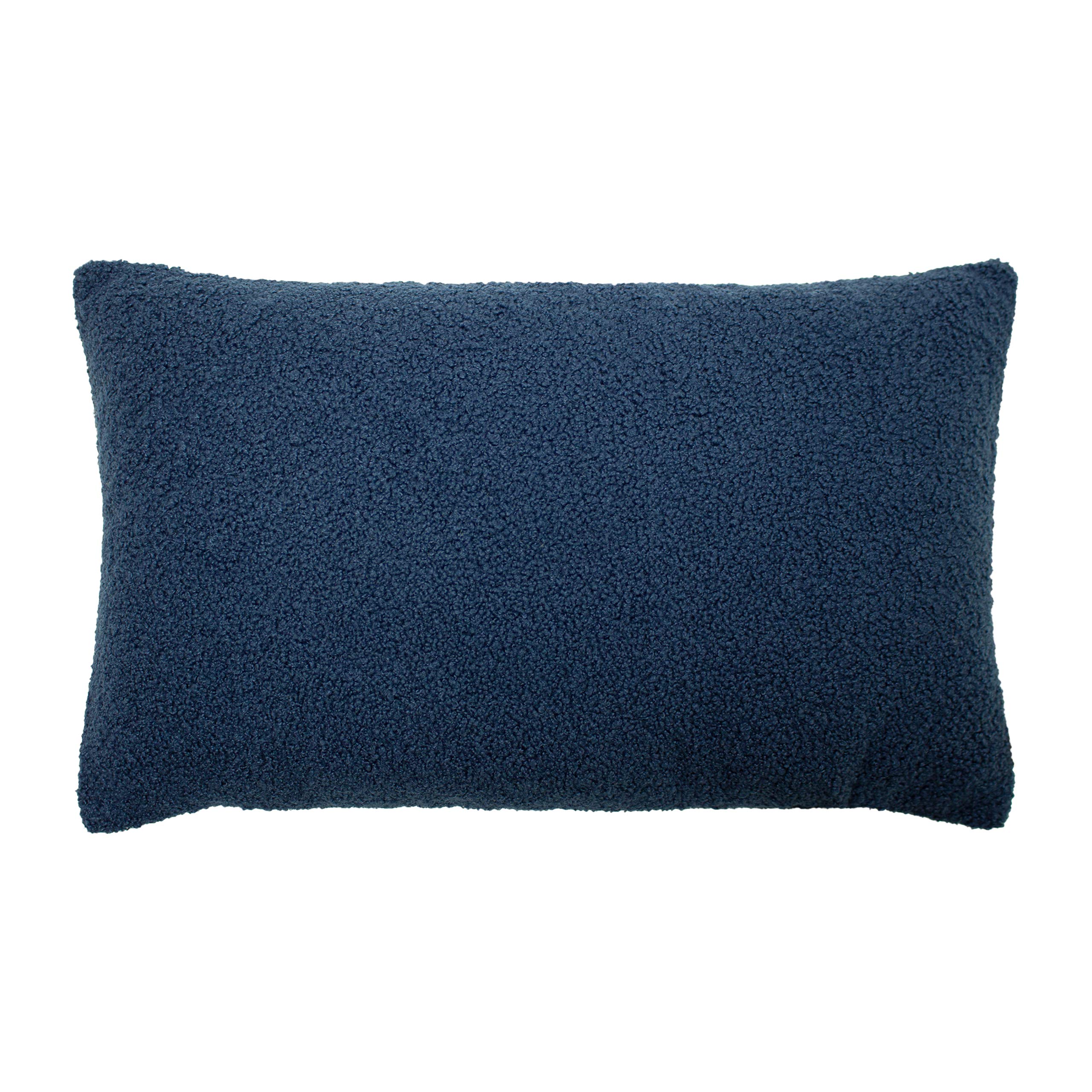furn. Malham Feather Filled Cushion, Royal, 30 x 50cm