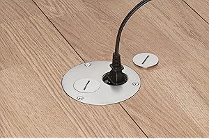 Arlington Flush Floor Box Kit (Nickel Plated)