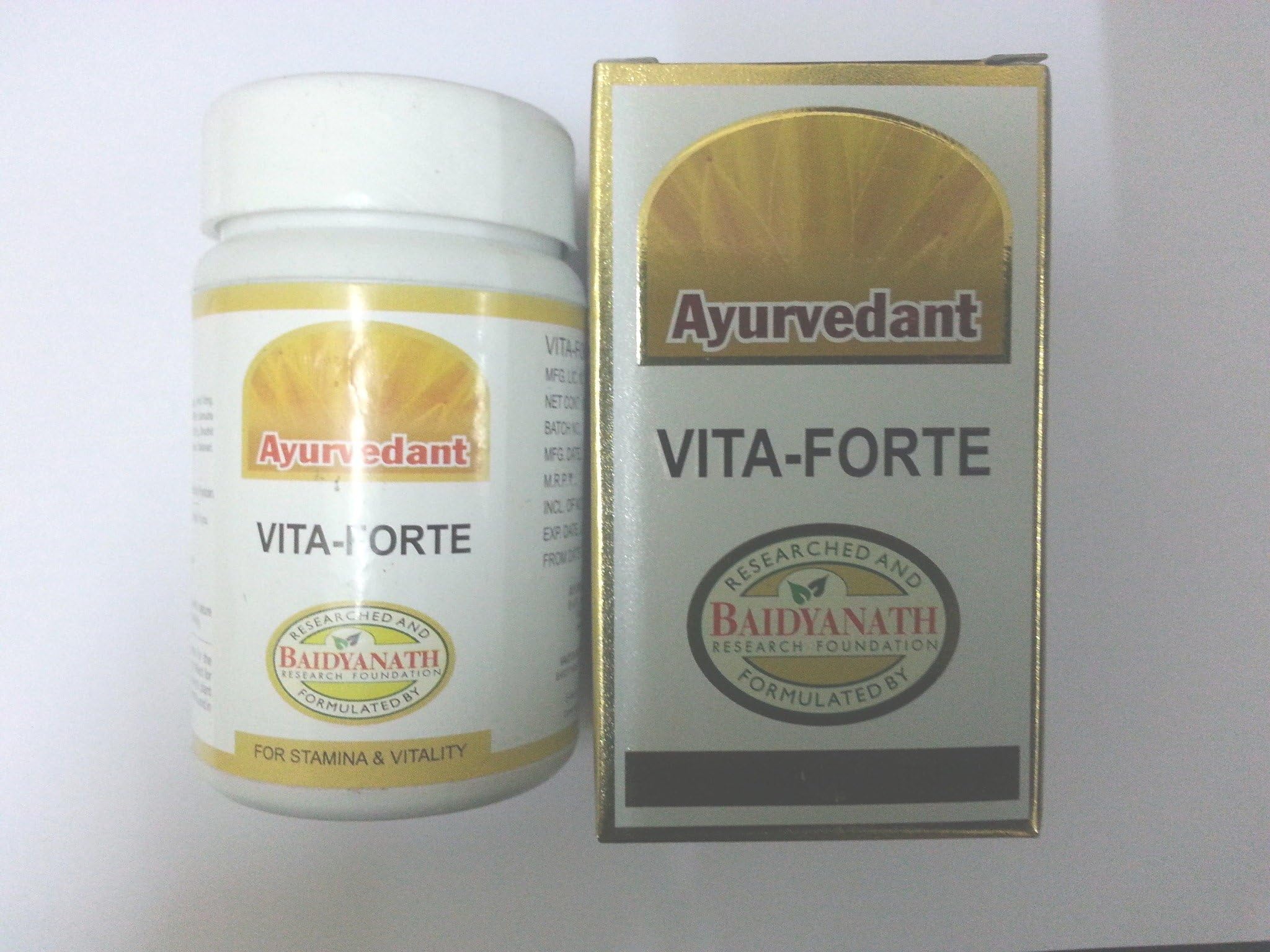 Ayurvredant Vita-Forte 60 Capsules for Stamina & Vitality