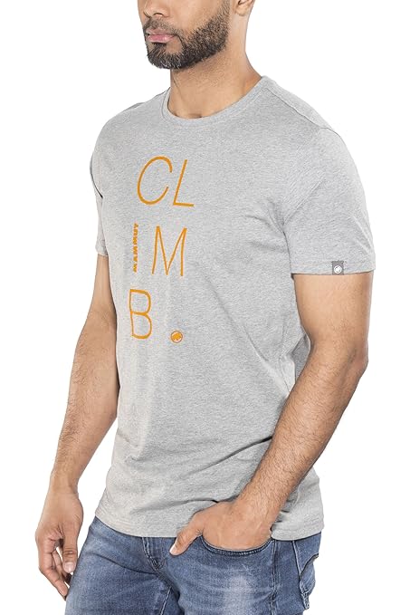 Mammut Massone T-Shirt Men Iguana Melange-Aloe 2018 Kurzarmshirt