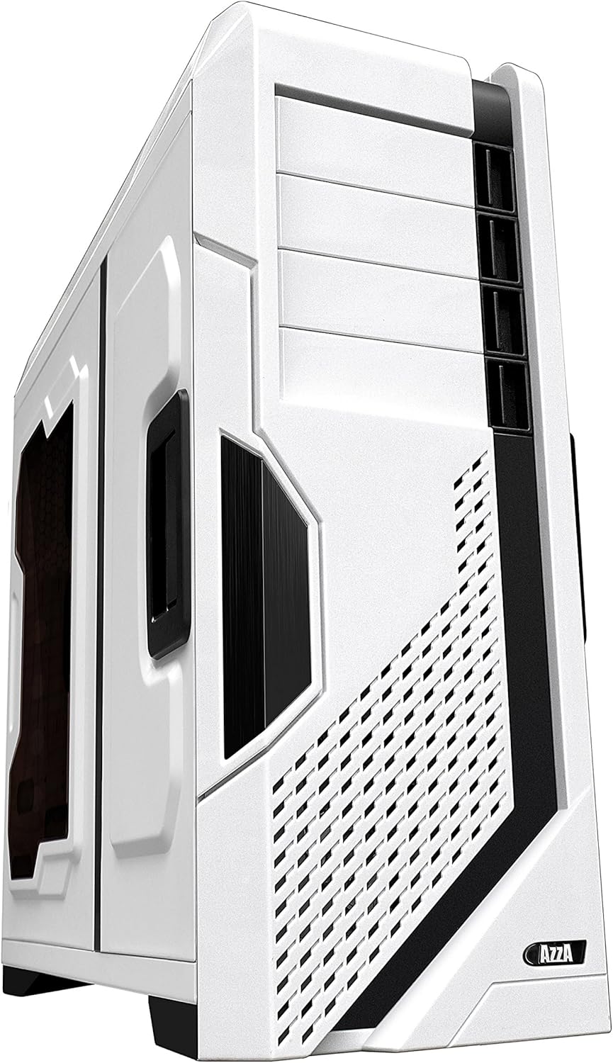 Azza Full Tower Computer Gaming Case NOVA CSAZ8000W White